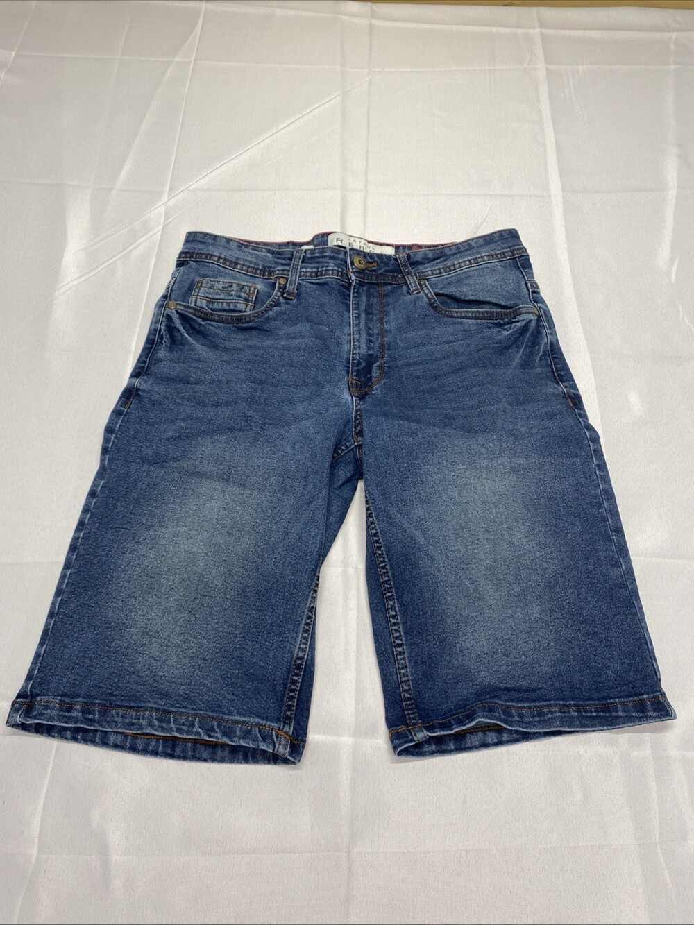 Artful Rebel Denim Shorts Size 32W Blue Cotton Jorts